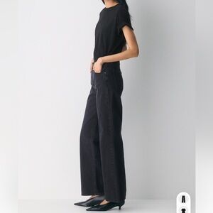 Aritzia Denim Forum Ferrah High-Rise Wide Jean